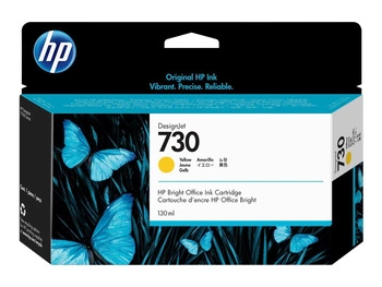 HP 730 130-ML/YELLOW INK CARTRIDGE