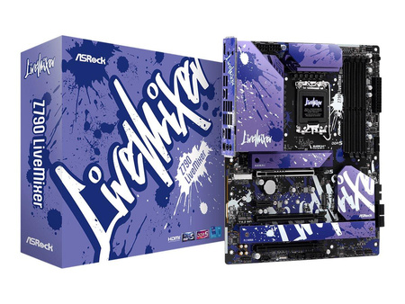 ASROCK Z790 LIVEMIXER LGA1700 ATX MB 4xDDR5 4xSATA 1xHDMI 1xDP