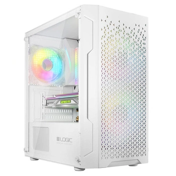 Obudowa LOGIC ARAMIS ARGB mATX/mITX Mini USB 3.0 Biała