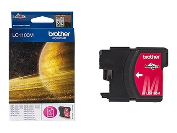 BROTHER LC1100M Tusz Brother LC1100M magenta 325str DCP395CN / DCP585CW / DCP6690CW