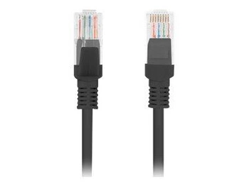 LANBERG patchcord cat.5e 30m black