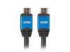 Kabel Lanberg Premium CA-HDMI-20CU-0010-BL (HDMI M - HDMI M; 1m; kolor czarny)