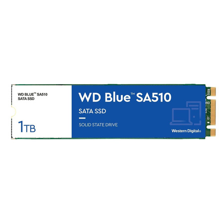 Dysk SSD WD Blue SA510 1TB M.2 SATA 2280 (560/520 MB/s) WDS100T3B0B