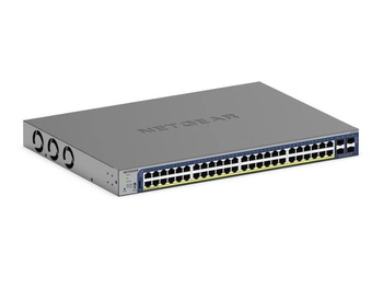 Switch Netgear GS752TXPv3 52p PoE 380W (PoE+: 48p)  Managed Gigabit/10G