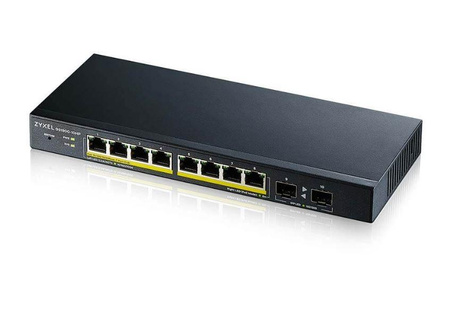 Przełącznik GS1900-10HP v2 8port L2 PoE 70W 2xSFP 802.3at Switch Smart 