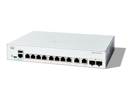 CISCO Catalyst 1200 8-port GE Ext PS 2x1G Combo