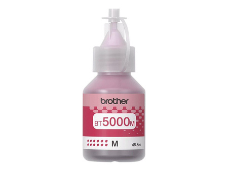 BROTHER BT5000M Tusz Brother BT5000M magenta 5 000str DCPT300 / DCPT500W / DCPT700W
