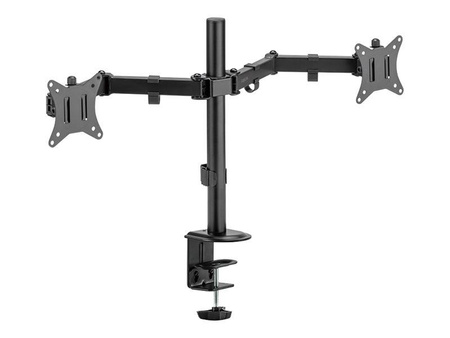 LOGILINK BP0172 Dual monitor mount 17-32inch arm length each 376 mm aluminu
