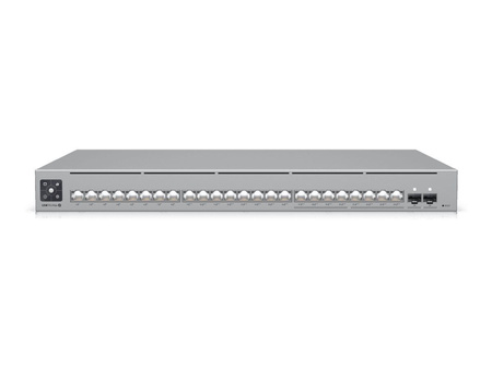 UBIQUITI USW-Pro-Max-24-PoE Switch Etherlighting 8x RJ45 2.5Gbps 16x RJ45 1000Mbps 2x SFP+ L3 400W PoE