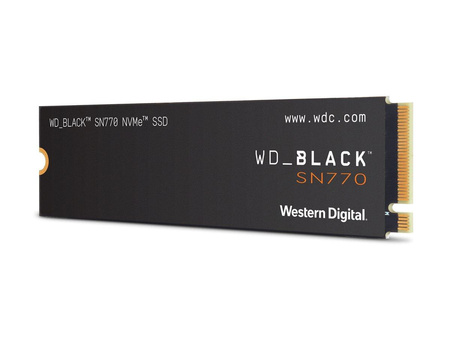 WD Black SSD SN770 NVMe 500GB PCIe Gen4 16GT/s M.2 2280