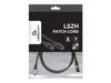GEMBIRD PP8-LSZHCU-BK-15M S/FTP Kat. 8 LSZH patchcord czarny 15m