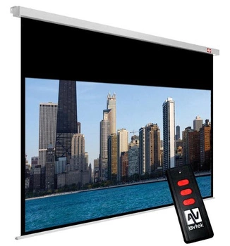 Ekran projekcyjny elektryczny AVTEK ELECTRIC CINEMA 240 1EVE56 (sufitowy, ścienny; rozwijane elektrycznie; 230 x 129,5 cm; 16:9; 104,0")