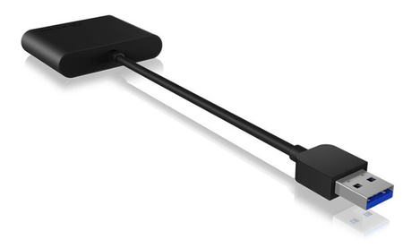 ICY BOX IB-CR301-U3 Zewnętrzny czytnik kart pamięci USB 3.0 CF SD microSD