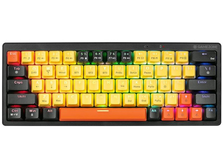 Klawiatura mechaniczna Gamezone EVO2 HOT SWAP 63 (yellow)