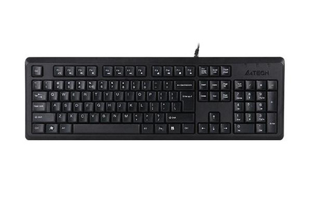 Klawiatura membranowa A4 TECH KR-92 A4TKLA46007 (USB 2.0; (US); kolor czarny)
