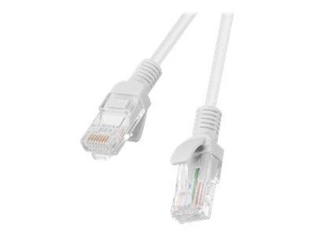 LANBERG PCU5-20CC-0050-S Lanberg Patchcord RJ45, kat. 5e, UTP, 0.5m, szary, op. zbiorcze 10 szt
