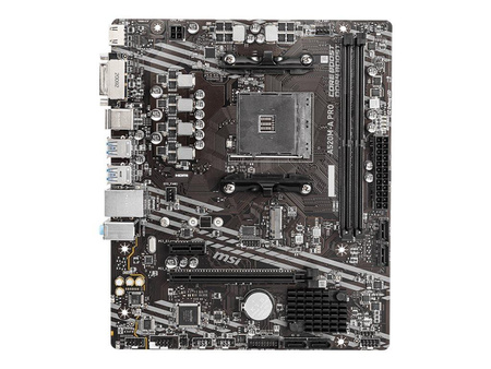 MSI A520M-A PRO AM4 DDR4 1xM.2 4xSATA HDMI DVI-D M-ATX MB