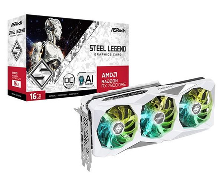 Karta graficzna Radeon RX 7900 GRE STEEL LEGEND 16GB OC GDDR6 256bit 