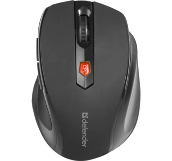 Mysz bezprzewodowa ULTRA MM-315 RF czarna 1600 dpi 6P