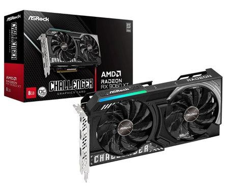 Karta graficzna RX 9060 XT CHALLENGER 8GB GDDR6 128bit 2DP/HDMI 