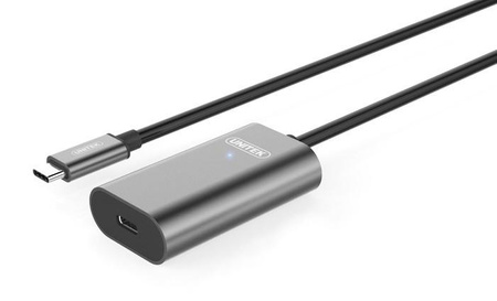Przedłużacz aktywny USB Typ-C 3.1, 5m, M/F; U305A 