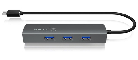IB-HUB1406-C 3-portowy HUB i LAN 