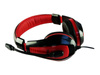 MEDIATECH MT3574 NEMESIS USB - Słuchawki stereo z mikrofonem dla graczy, złącze USB,