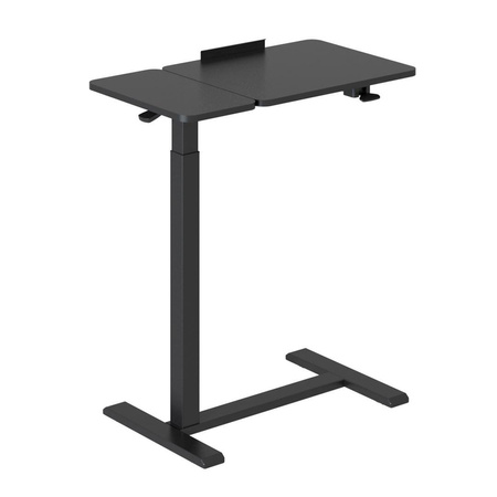 MACLEAN MOBILNE BIURKO/STAND NA LAPTOP, CZARNE, REGULACJA WYSOKOŚCI 76-109CM, MAX. 30KG MC-120 B