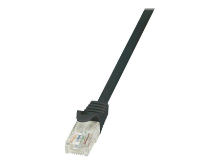 LOGILINK CP2023U LOGILINK Patchcord CAT 6 U/UTP EconLine 0,5m czarny