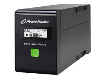 POWERWALKER UPS VI 600 SW IEC Line-Interactive 600VA 3X IEC C13 USB-B LCD Pure Sine wave