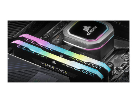 CORSAIR DDR4 16GB 2x8GB 3600Mhz DIMM CL18 VENGEANCE RGB PRO SL Black 1.35V XMP 2.0