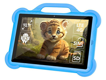 Tablet KidsTAB10 4G BLOW 4/64GB Niebieskie etui 