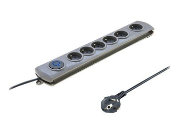 QOLTEC 50199 Surge protector 6 sockets 5m