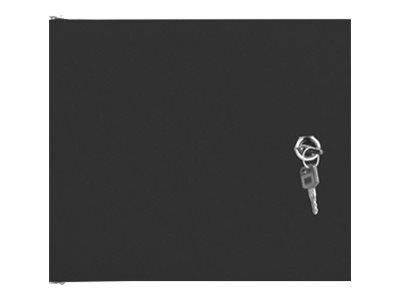 LANBERG Rack cabinet 10inch wall mount 4U 280x310 black with metal door flat pack
