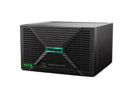 HPE ProLiant MicroServer Gen11 E-2434 4c 32GB-U 4LFF-NHP 2x4TB HDD 180W External PS EMEA Cmp Mod Svr P75207-425