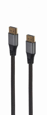 Kabel DisplayPort Premium 8K 1.8m czarny 