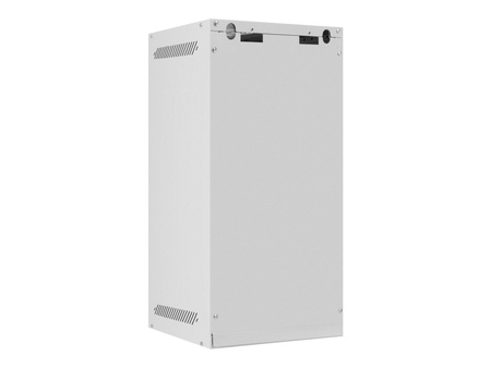 LANBERG Rack cabinet 10inch wall mount 12U 280x310 grey with metal door flat pack