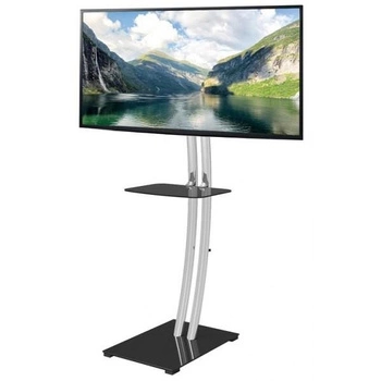 Stojak podłogowy Techly 32"-70", 68kg z półką