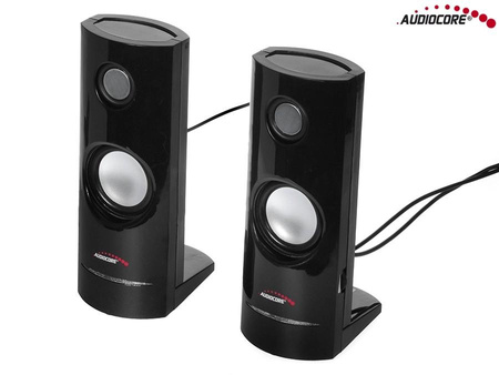 Głośniki Audiocore AC860 komputerowe 8W USB, czarne