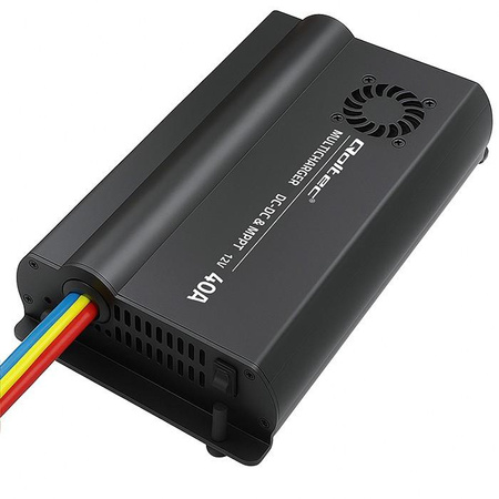 Automatyczna Ładowarka DC-DC 12V z regulatorem MPPT | 40A | LiFePO4 AGM GEL STD