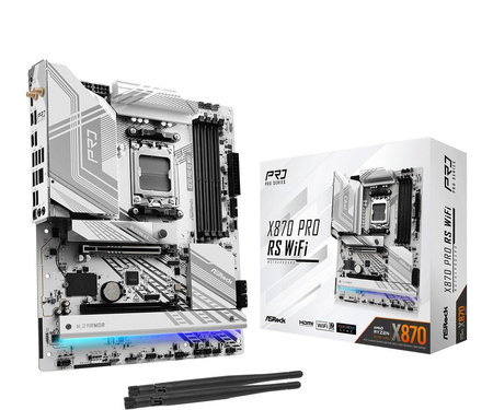 Płyta główna X870 PRO RS WIFI AM5 4DDR5 M.2 ATX 