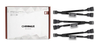 Rozgałęziacz Y NOCTUA NA-SYC1.black dla 4-Pin PWM 3 szt.